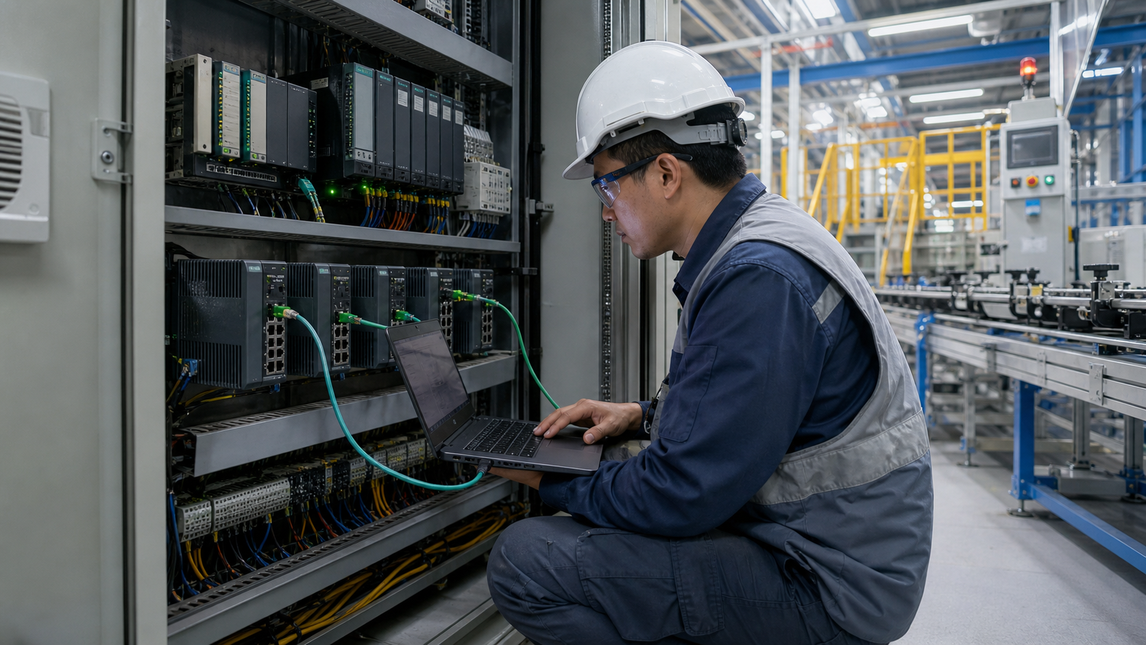 Hình ảnh hiện trường về RS485 Modbus Profinet mất truyền thông trong nhà máy