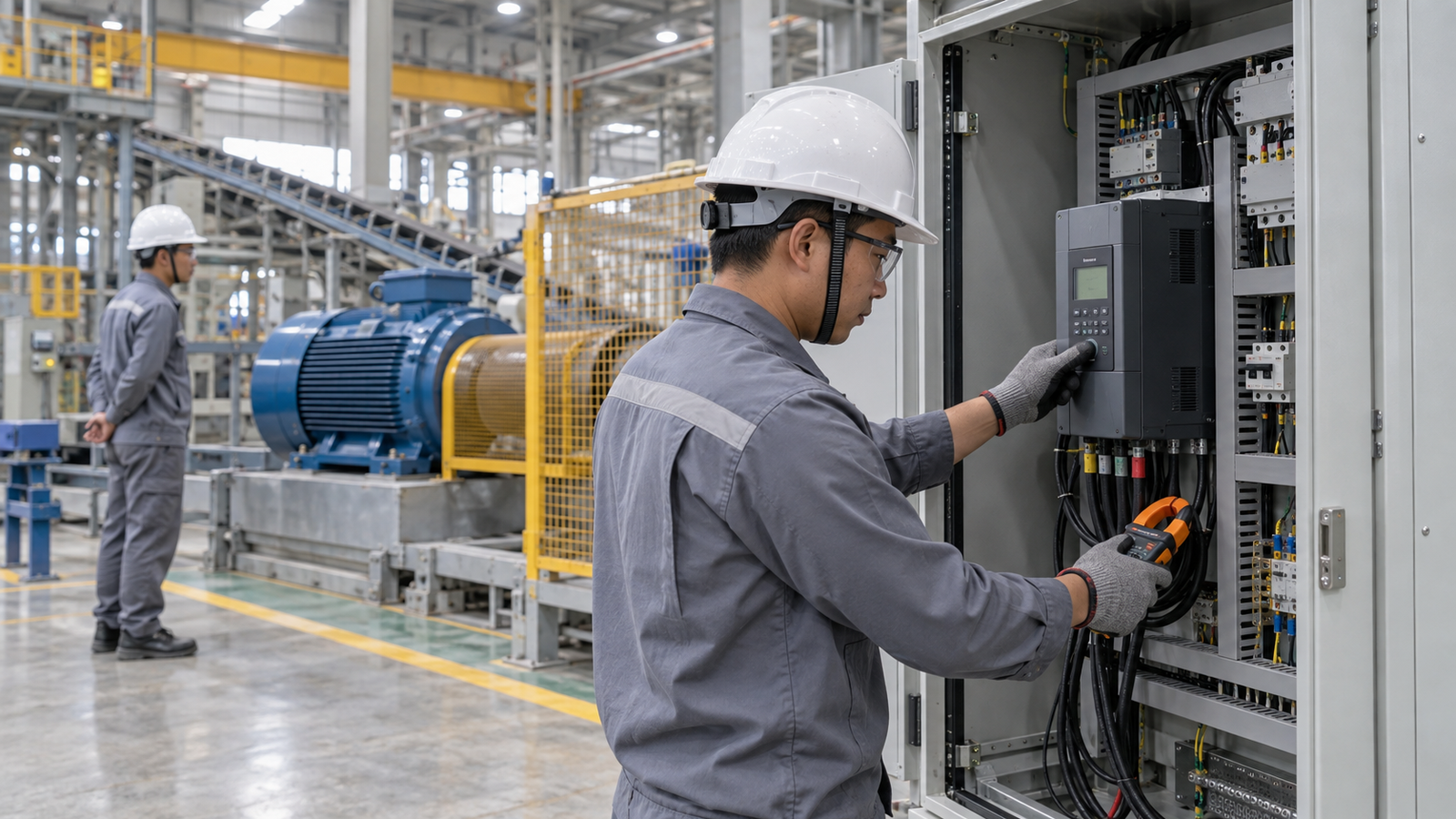 Biến Tần Không Restart trong nhà máy cần kiểm tra theo checklist hiện trường